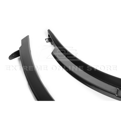 2014-19 Corvette C7 Base Carbon Flash Front & Rear Quarter Extension Pair