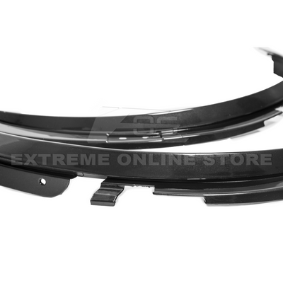 2014-19 Corvette C7 Base Carbon Flash Front & Rear Quarter Extension Pair