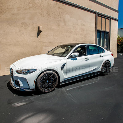 2021-Up BMW G80 M3 Carbon Fiber Side Fender Vent Trim Cover