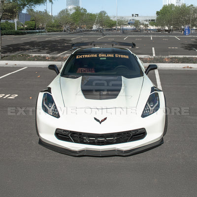 Chevrolet Corvette C7 Stage 2 Central Front Splitter