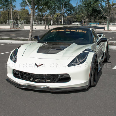 Chevrolet Corvette C7 Stage 2 Central Front Splitter