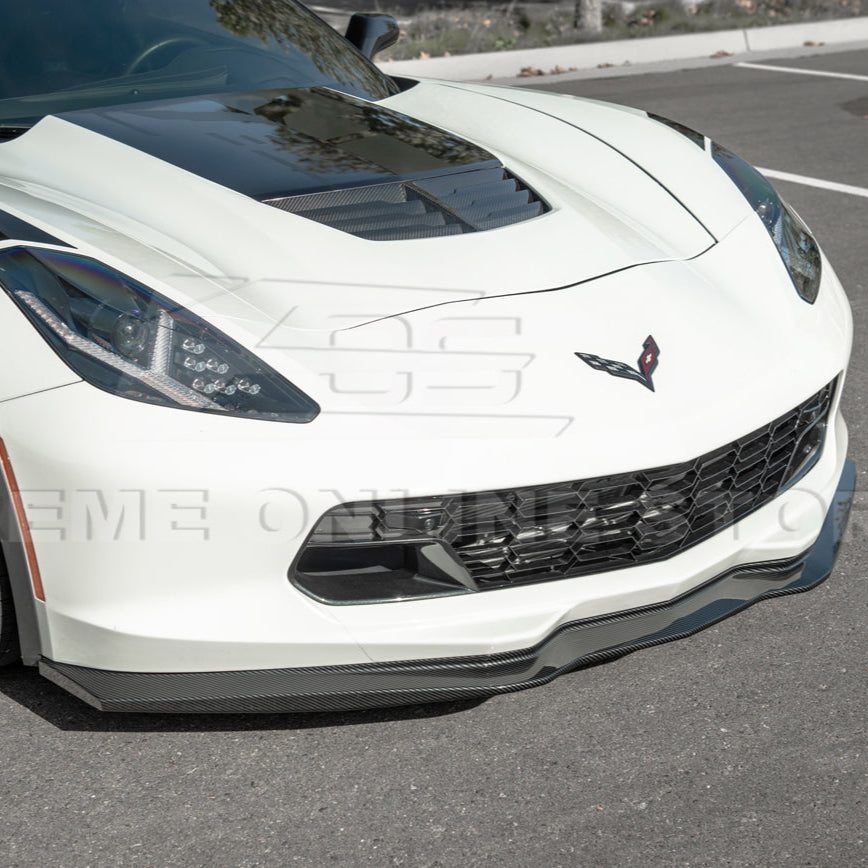 Chevrolet Corvette C7 Stage 2 Central Front Splitter