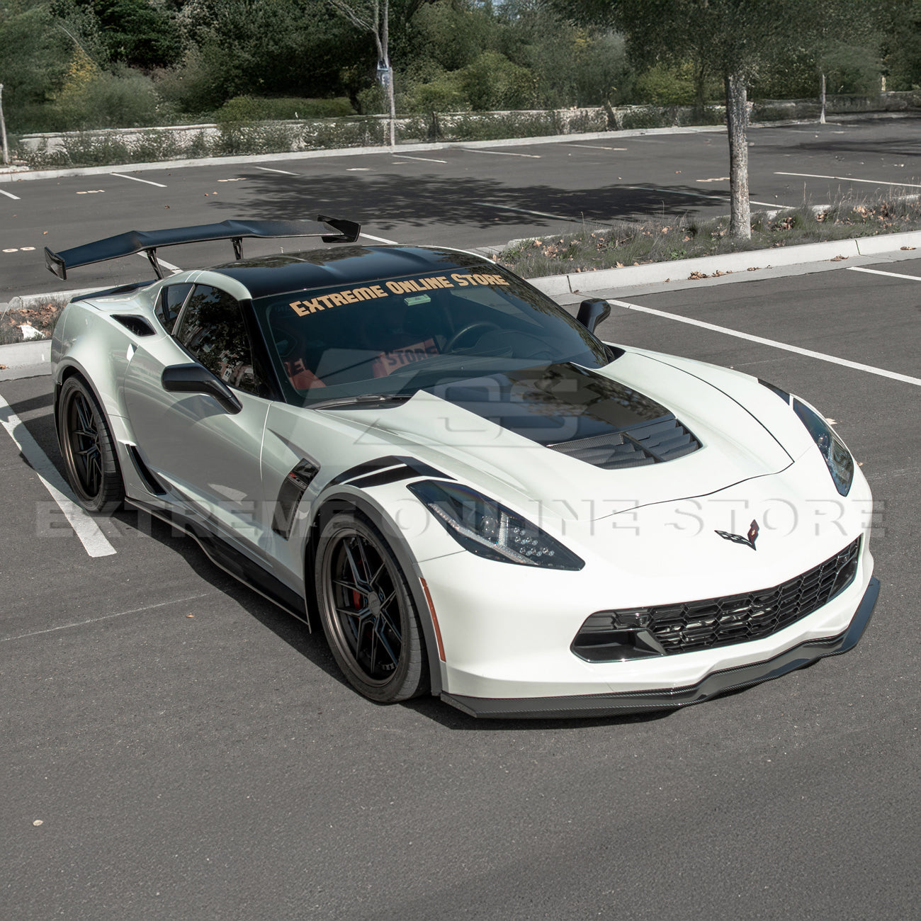 Chevrolet Corvette C7 Stage 2 Central Front Splitter