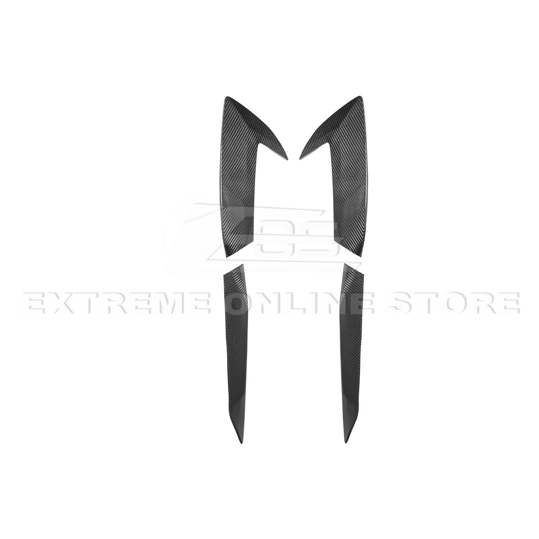 Corvette C8 Stingray DRY CARBON FIBER Door Garnish