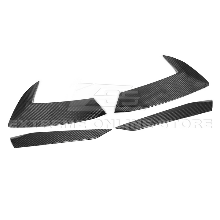 Corvette C8 Stingray DRY CARBON FIBER Door Garnish