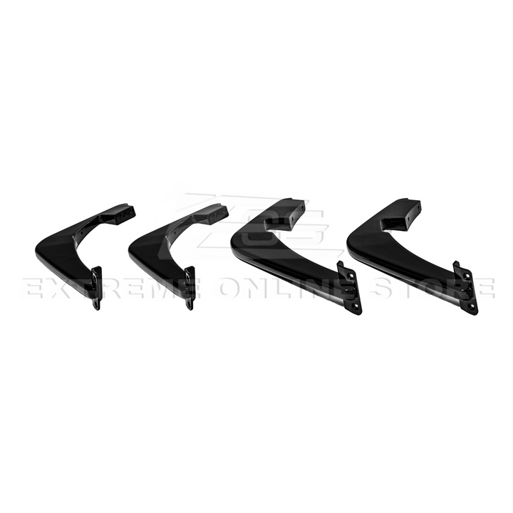 Corvette C8 Stingray DRY CARBON FIBEr Add-On Rear Diffuser Fin