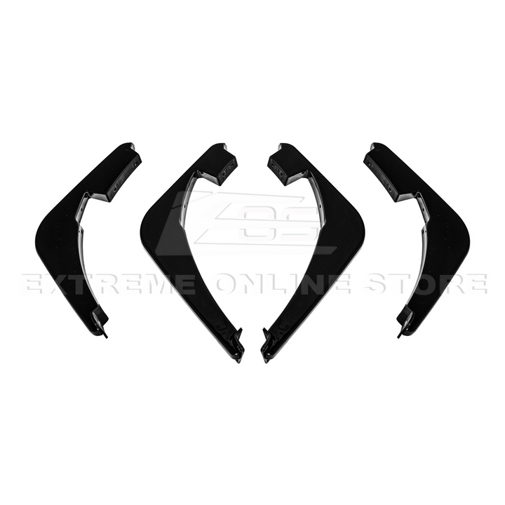 Corvette C8 Stingray DRY CARBON FIBEr Add-On Rear Diffuser Fin