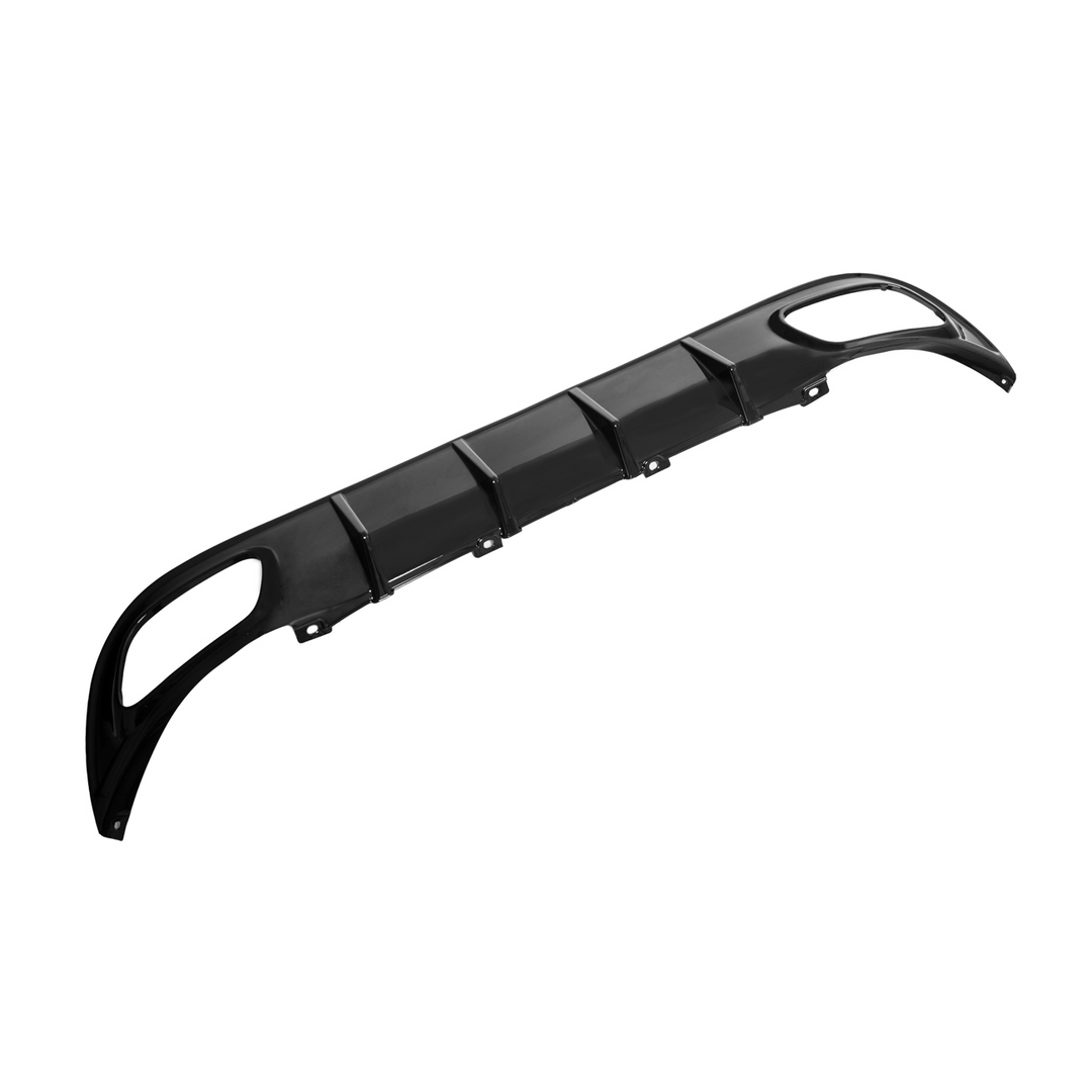 Dodge Charger Base SRT Style Rear Bumper Dual Exhaust Diffuser