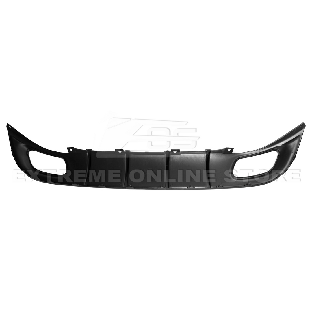 Dodge Charger Base SRT Style Rear Bumper Dual Exhaust Diffuser