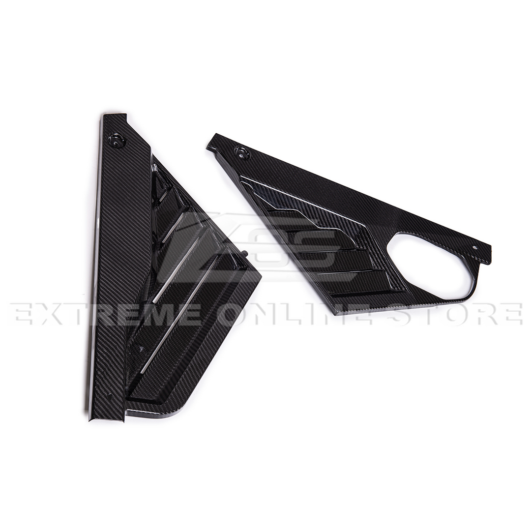 Chevrolet Corvette C8 Coupe Engine Bay Panel &amp; Corner Vent Cover