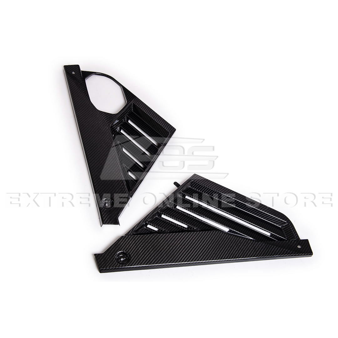 Chevrolet Corvette C8 Coupe Engine Bay Panel &amp; Corner Vent Cover