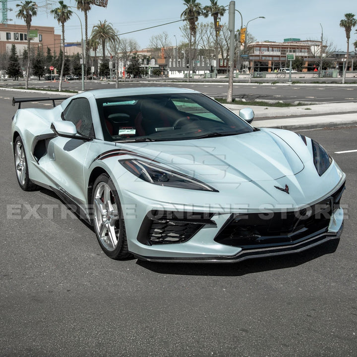 Corvette C8 Stingray Front Splitter &amp; Side Skirts [Z51 Package]