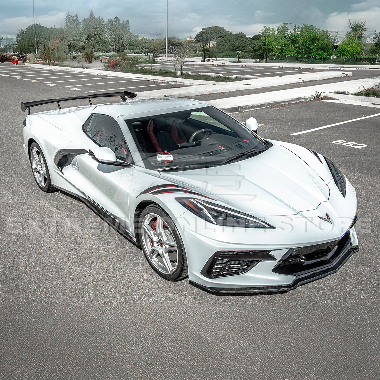 Chevrolet Corvette C8 Z51 Package Side Skirts