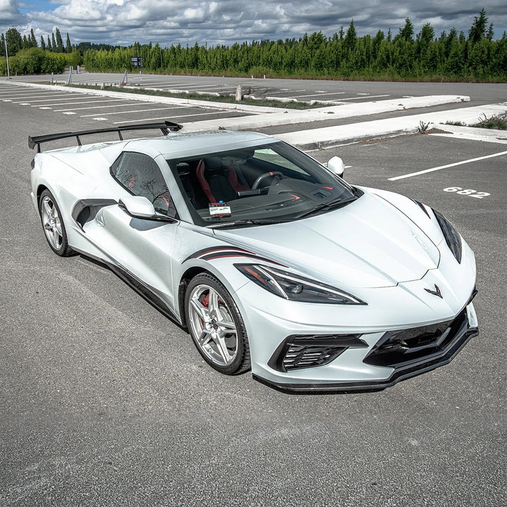 Corvette C8 Stingray Front Splitter &amp; Side Skirts [Z51 Package]