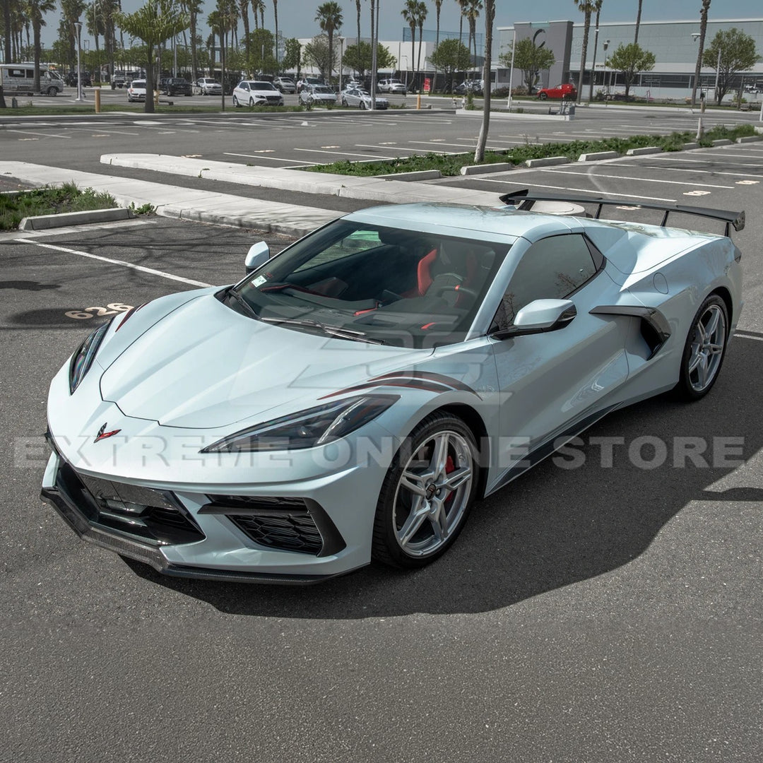 Corvette C8 Stingray Front Splitter &amp; Side Skirts [Z51 Package]