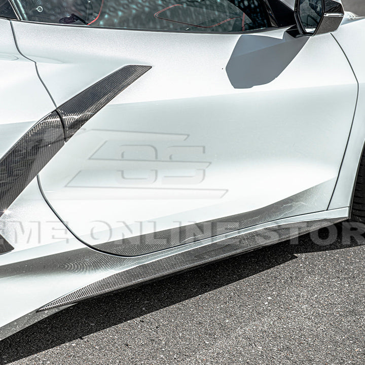Corvette C8 Stingray Front Splitter &amp; Side Skirts [Z51 Package]