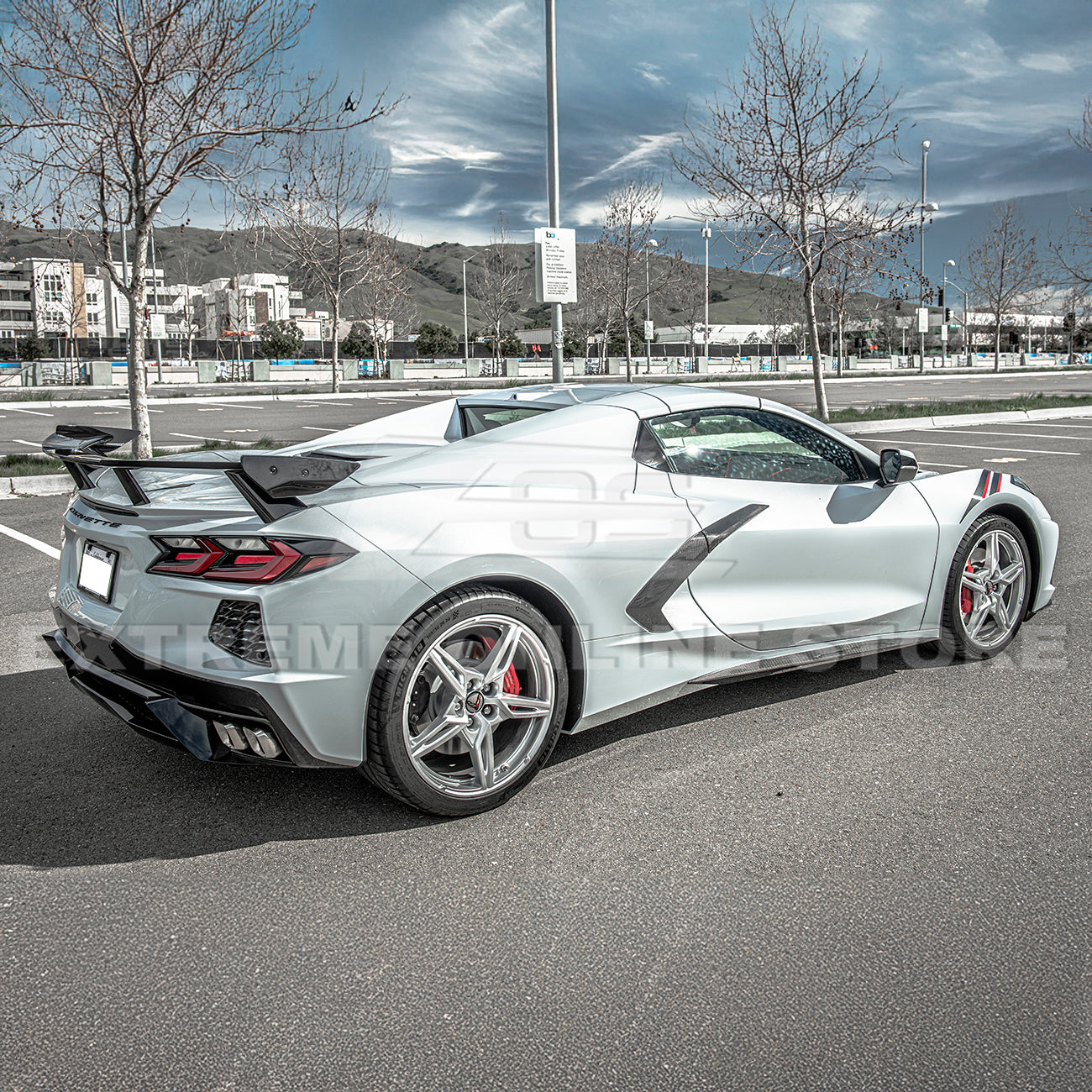 Chevrolet Corvette C8 Z51 Package Side Skirts