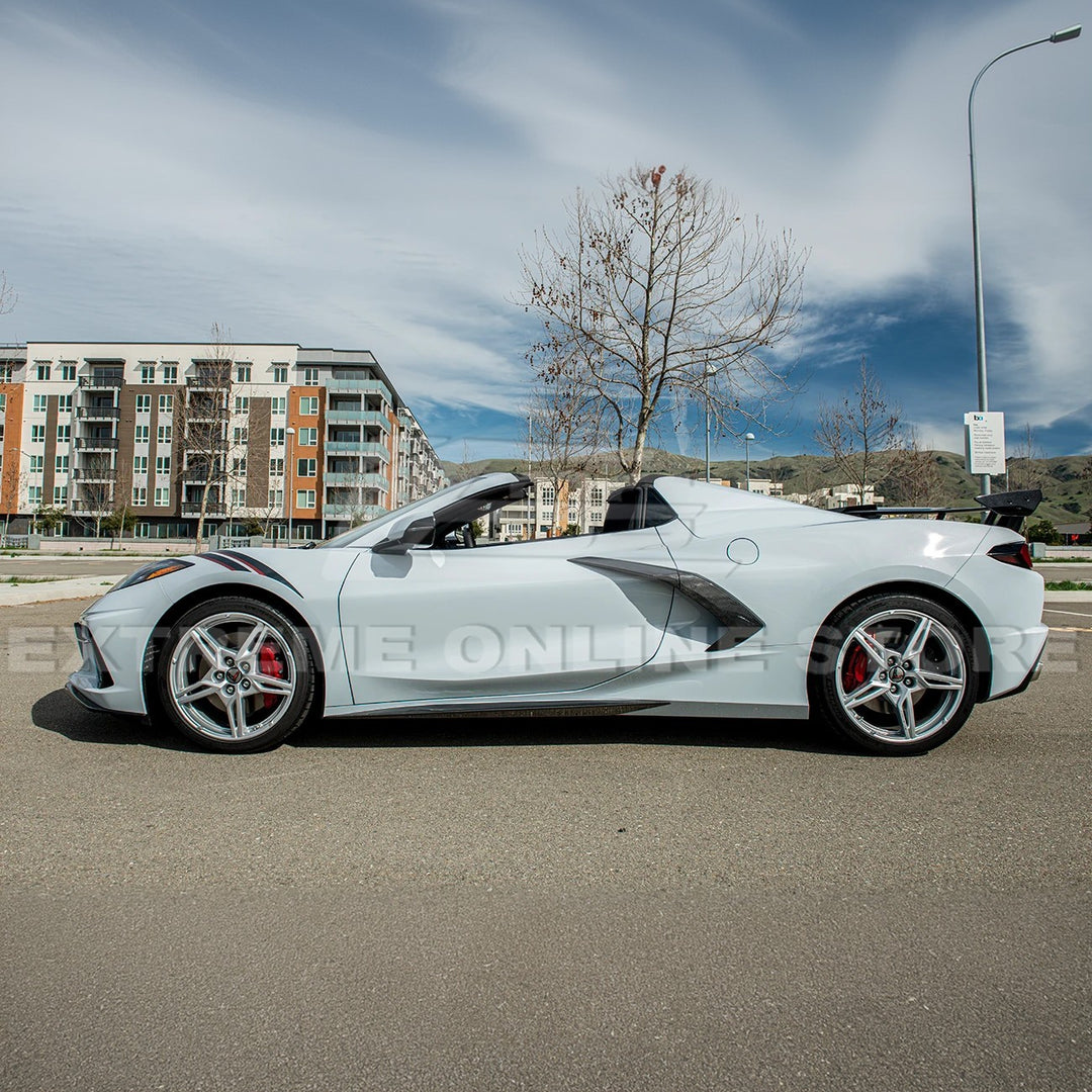 Corvette C8 Stingray DRY CARBON FIBER Door Garnish