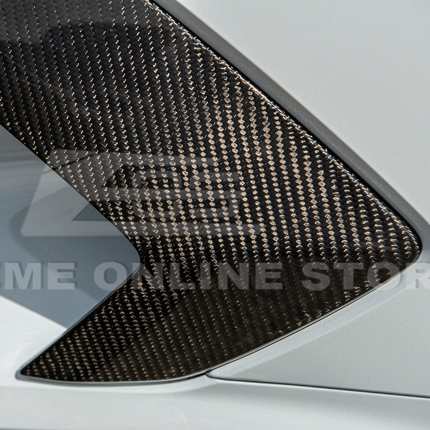 Corvette C8 Stingray DRY CARBON FIBER Door Garnish