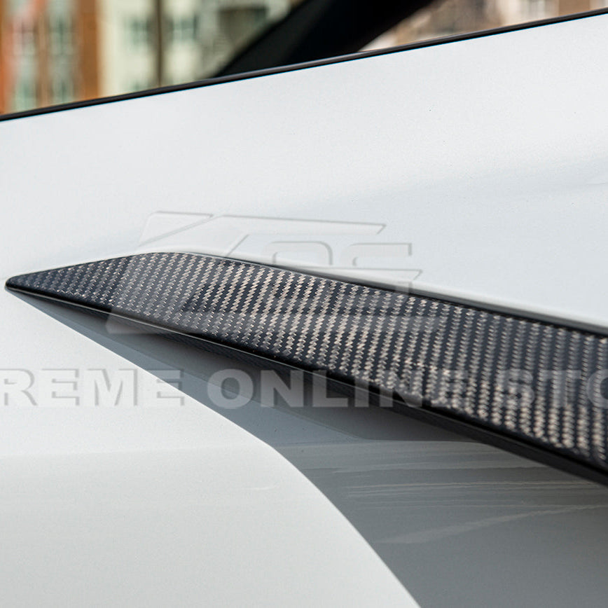 Corvette C8 Stingray DRY CARBON FIBER Door Garnish