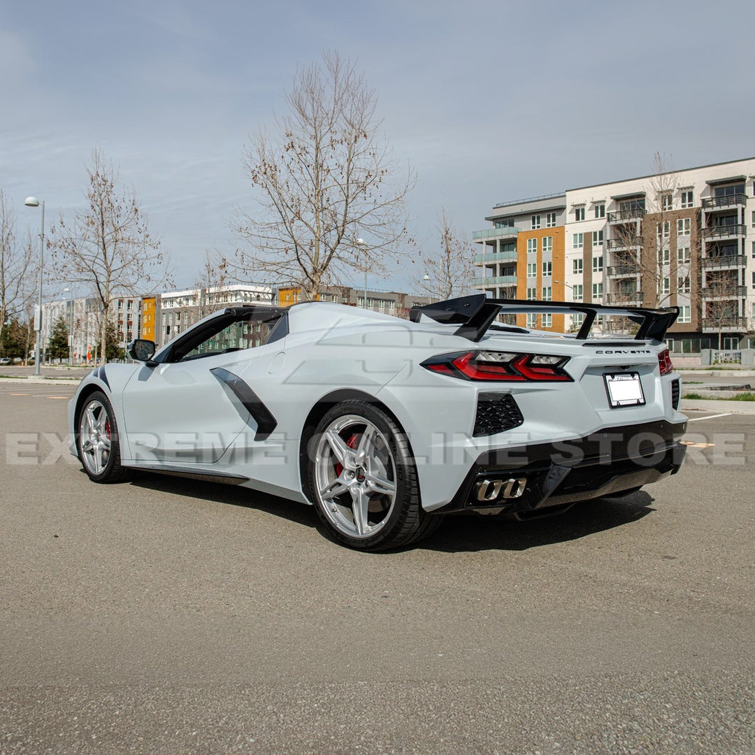 Corvette C8 Stingray DRY CARBON FIBER Door Garnish
