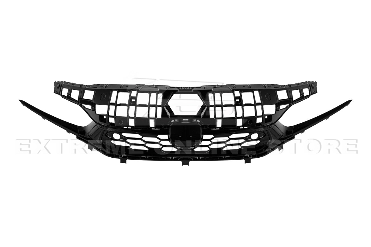 2022-Up Honda Civic Hatchback & Si Type-R Package Front Bumper Grille Cover