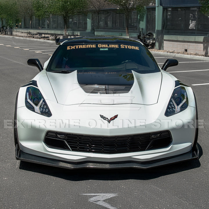 Corvette C7 Stage 2.5 ZR1 Conversion Extended Front Splitter