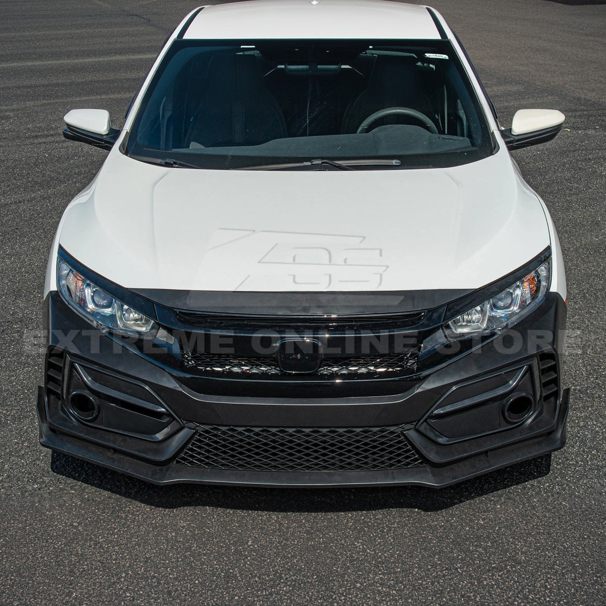 2016-21 Honda Civic JDM Type-R Front Bumper Conversion Kit – Extreme ...