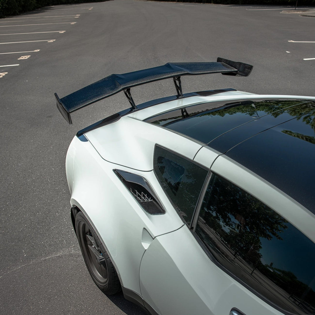 Corvette C7 DRY CARBON FIBER Rear Quarter Intake Vents