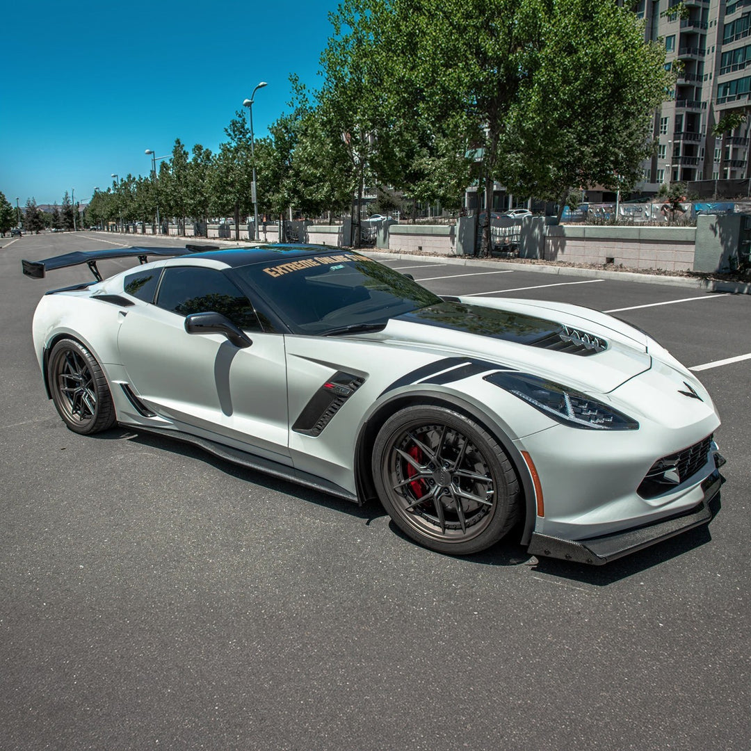 Corvette C7 DRY CARBON FIBER Rear Quarter Intake Vents