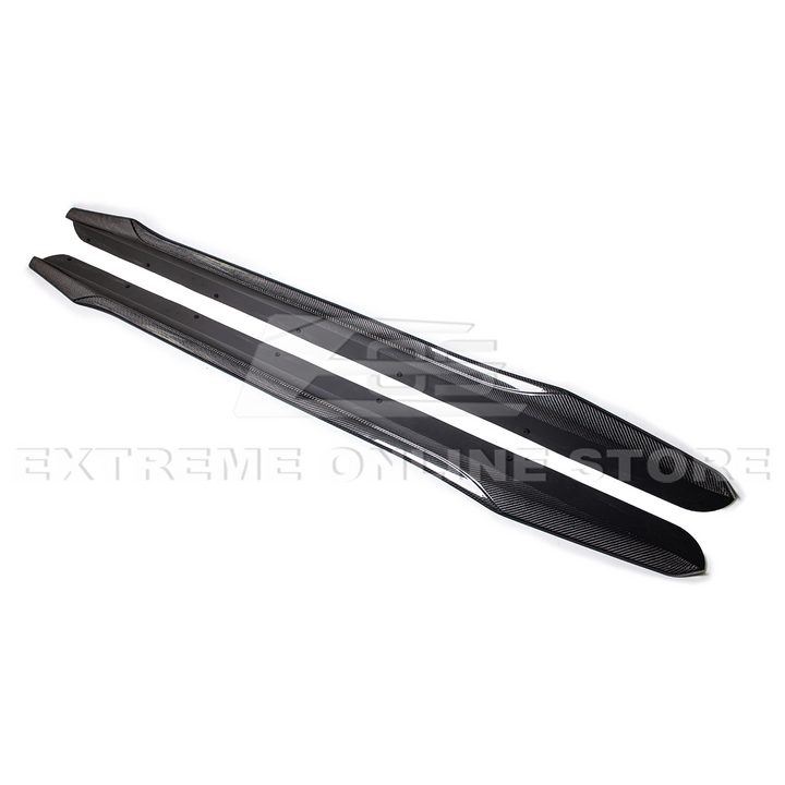 2003-08 Cadillac CTS-V | CARBON FIBER Package Front Lip Splitter &amp; Side Skirts