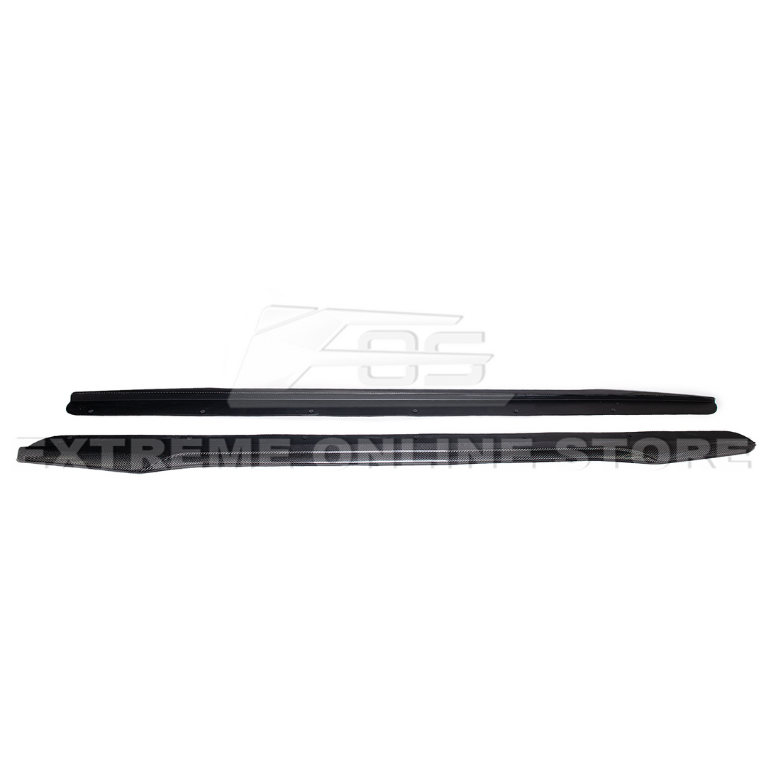 2003-08 Cadillac CTS-V | CARBON FIBER Package Front Lip Splitter &amp; Side Skirts