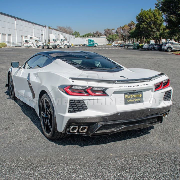 Chevrolet Corvette C8 DRY CARBON FIBER Rear Diffuser