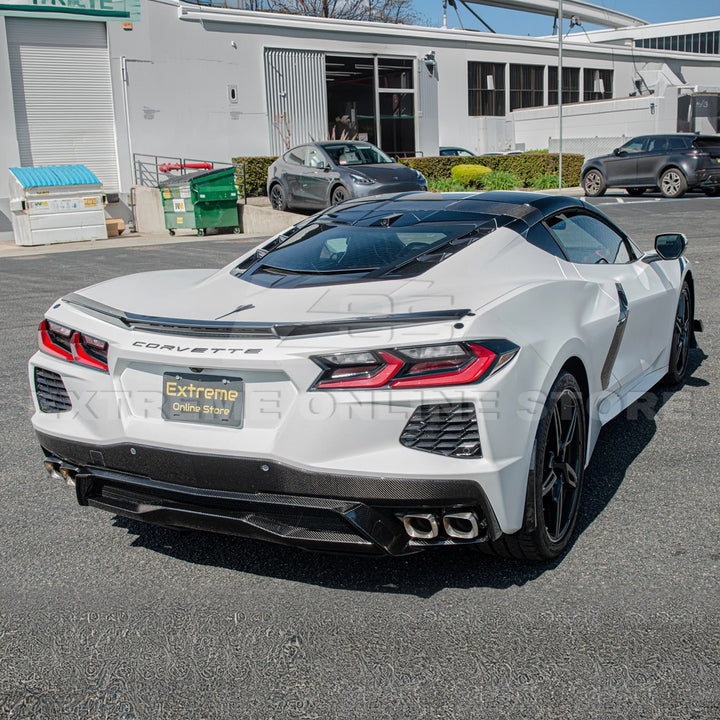 Chevrolet Corvette C8 DRY CARBON FIBER Rear Diffuser