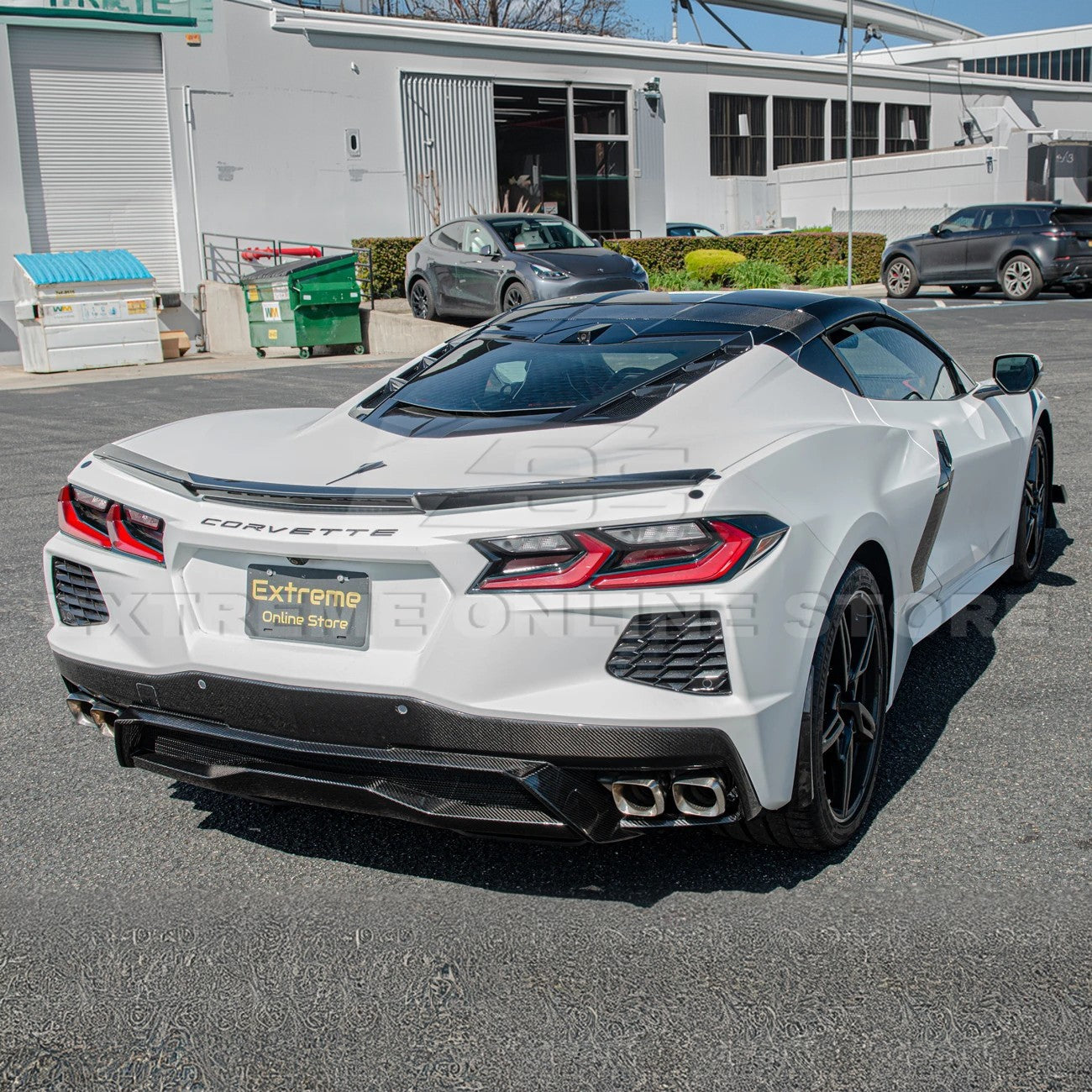 Chevrolet Corvette C8 Rear Diffuser
