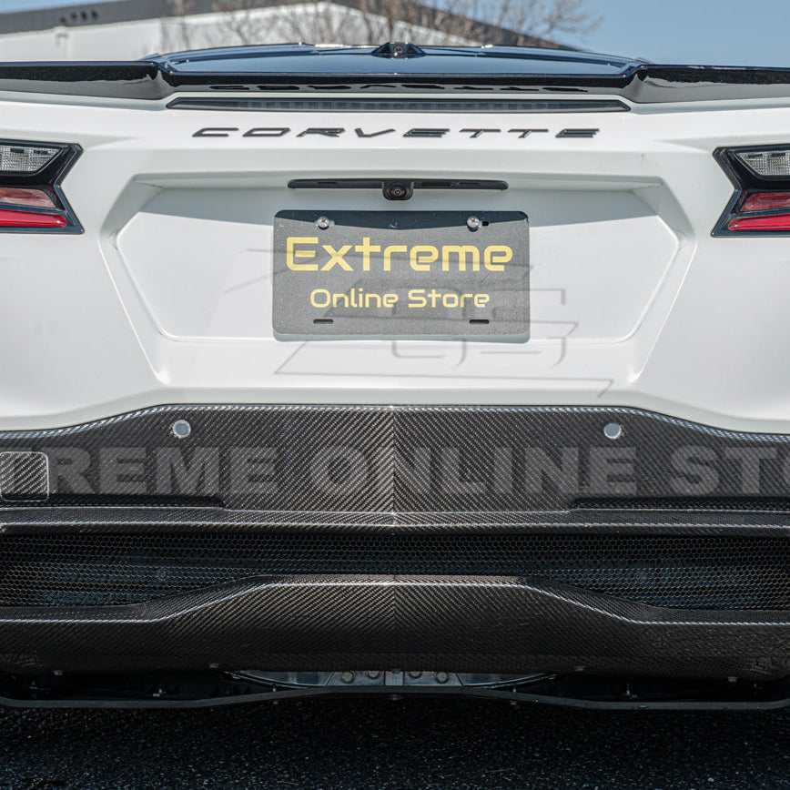 Chevrolet Corvette C8 DRY CARBON FIBER Rear Diffuser
