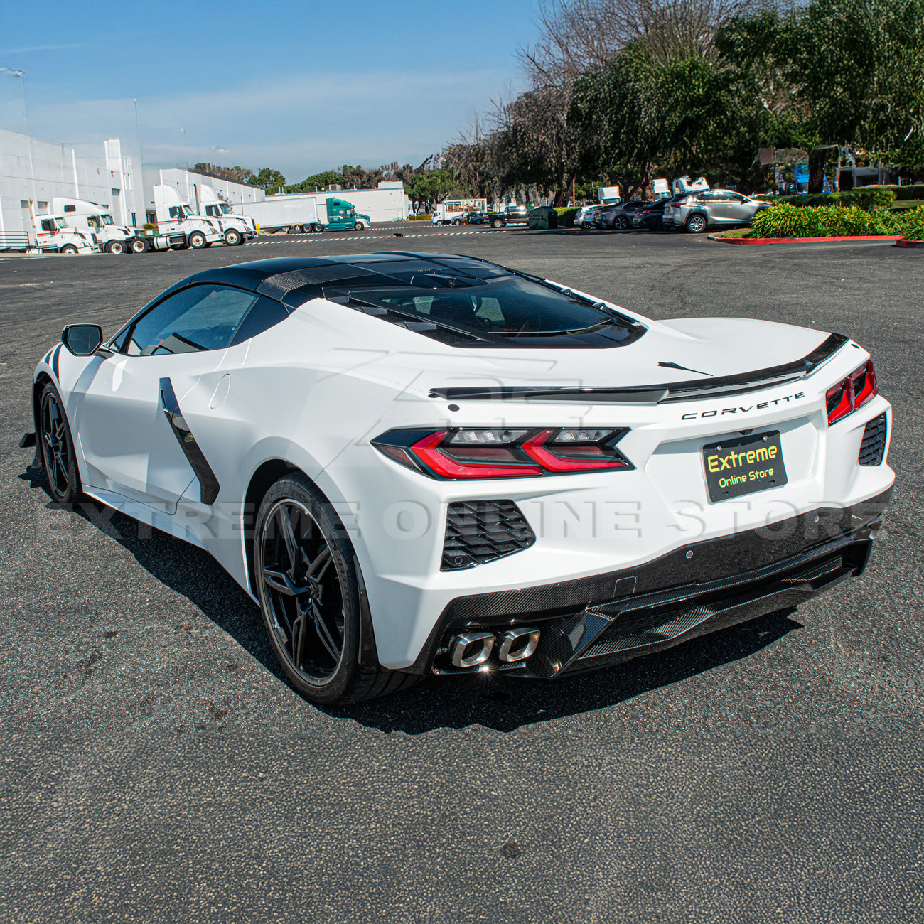 Chevrolet Corvette C8 Low Profile Rear Lid Spoiler