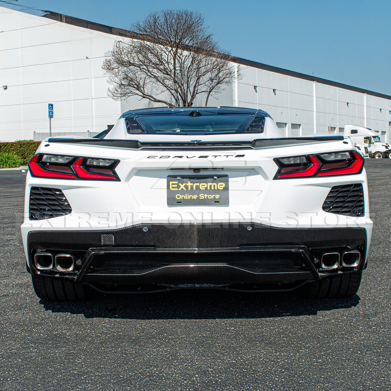 Chevrolet Corvette C8 Low Profile Rear Lid Spoiler