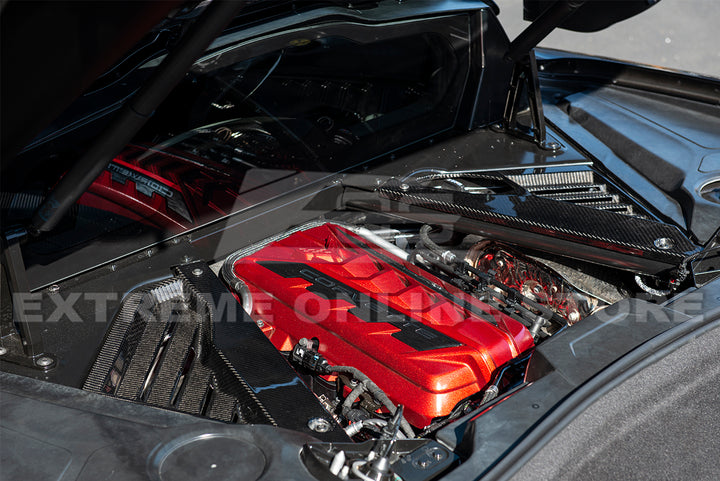 Corvette C8 Coupe Engine Cover W/ Bay Panel Insert