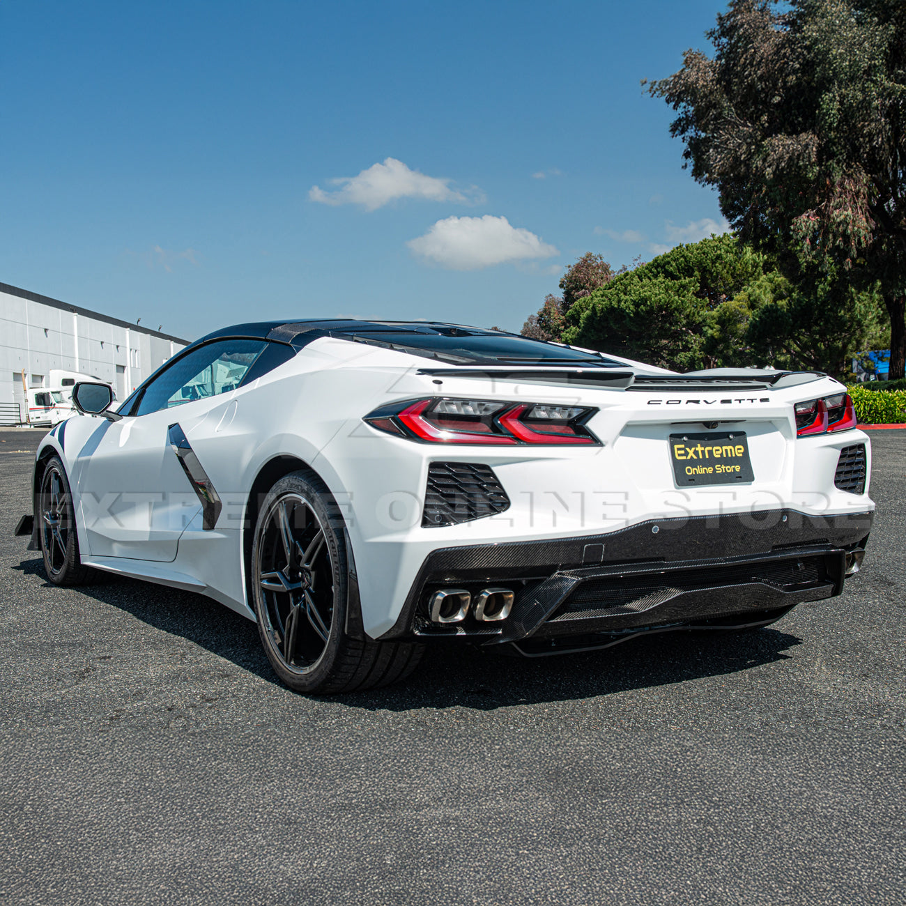 Chevrolet Corvette C8 Low Profile Rear Lid Spoiler