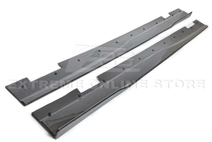 2008-09 Pontiac G8 Carbon Fiber Front Splitter &amp; Side Skirts
