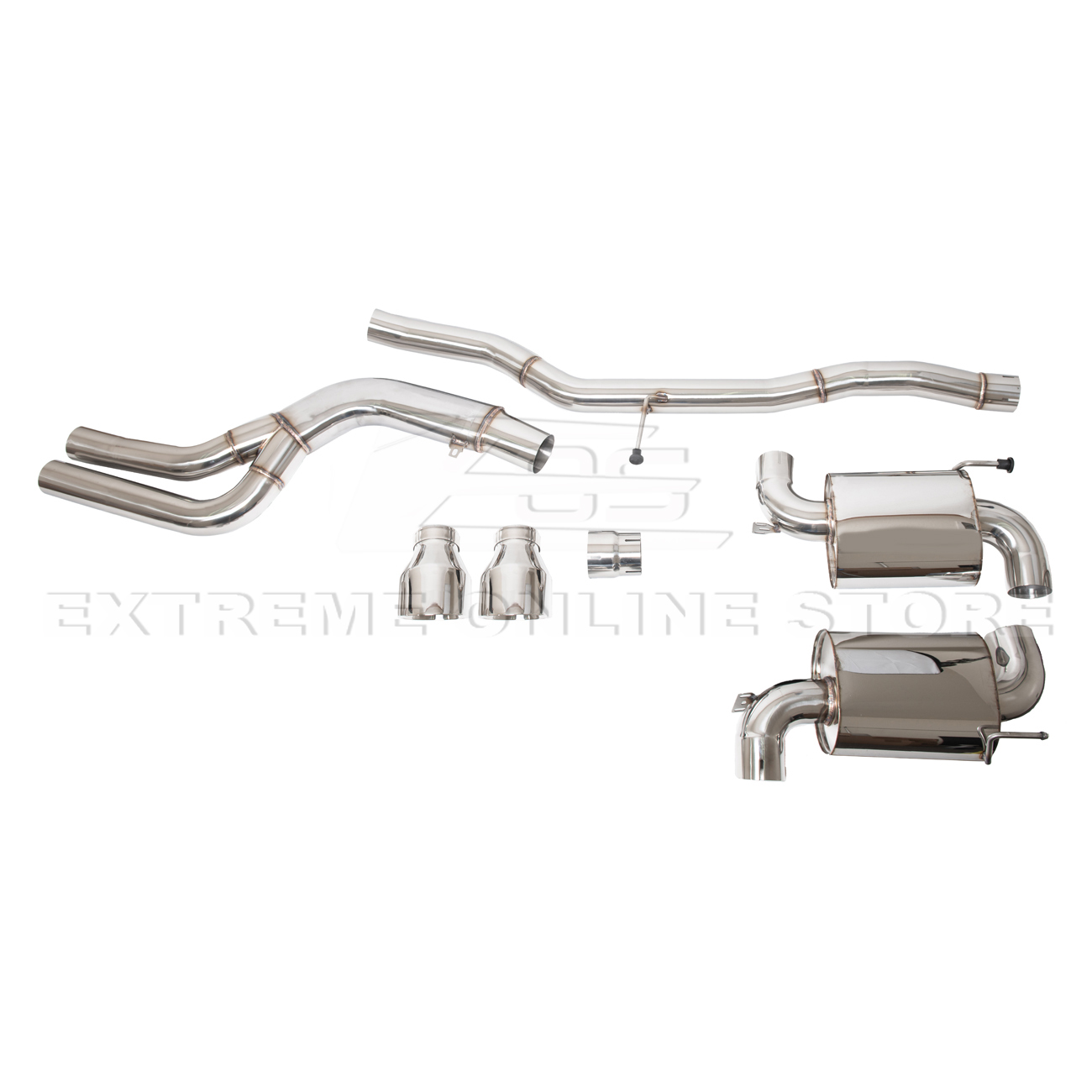 2020-Up Toyota Supra A90 A91 Dual Cat Back Exhaust