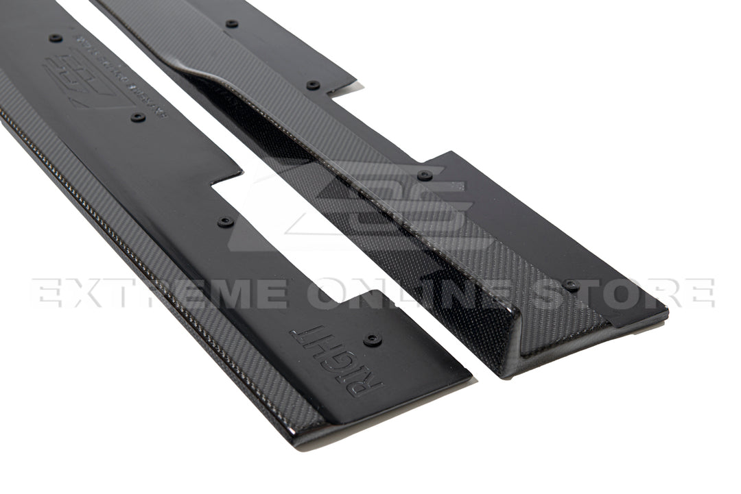 2008-09 Pontiac G8 Carbon Fiber Front Splitter &amp; Side Skirts