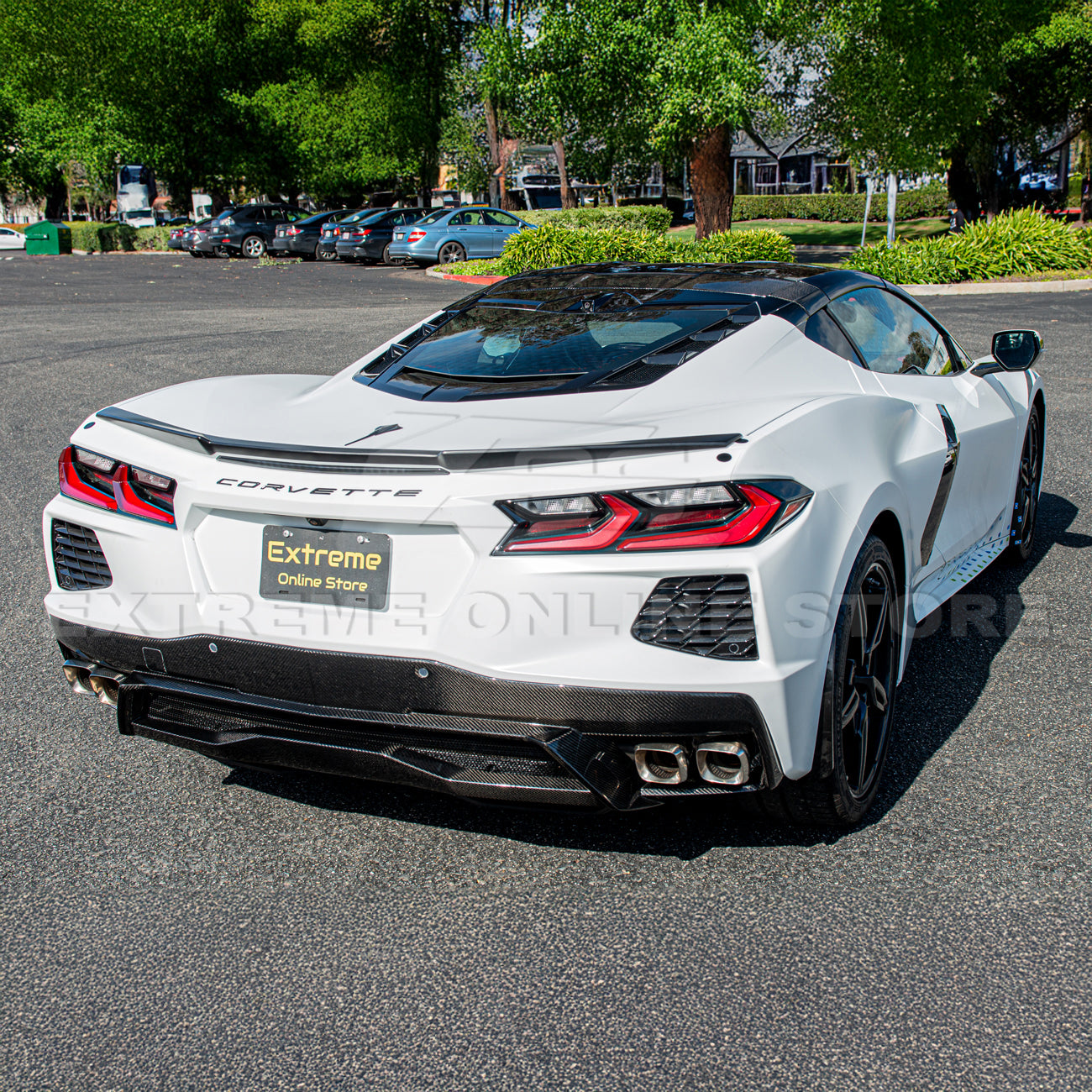 Chevrolet Corvette C8 Low Profile Rear Lid Spoiler