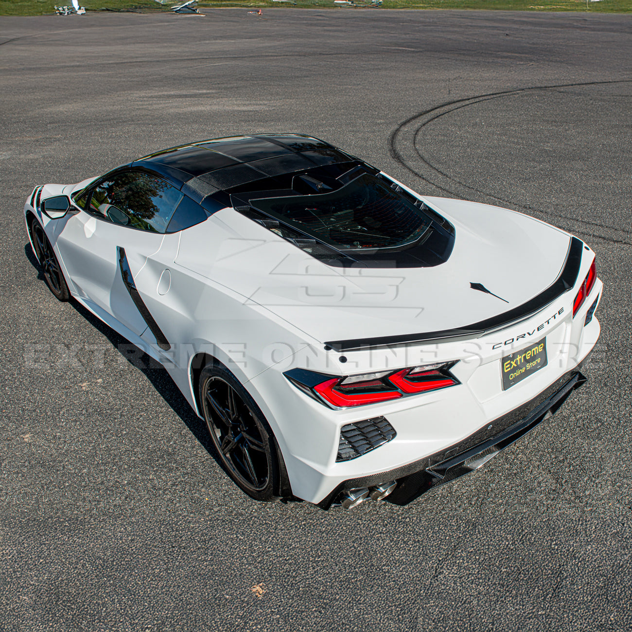 Chevrolet Corvette C8 Low Profile Rear Lid Spoiler