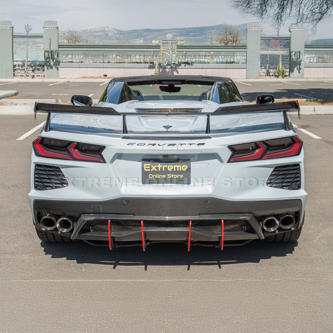 Corvette C8 Stingray Rear Spoiler [5VM  Wickerbill Package]
