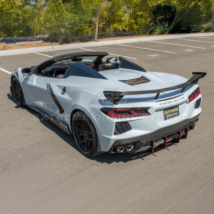 Corvette C8 Stingray Rear Spoiler [5VM  Wickerbill Package]