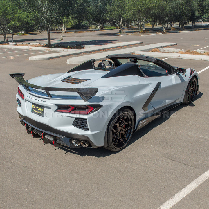 Corvette C8 Stingray Rear Spoiler [5VM  Wickerbill Package]