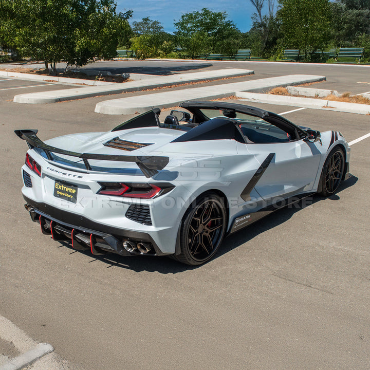 Corvette C8 Stingray Rear Spoiler [5VM  Wickerbill Package]