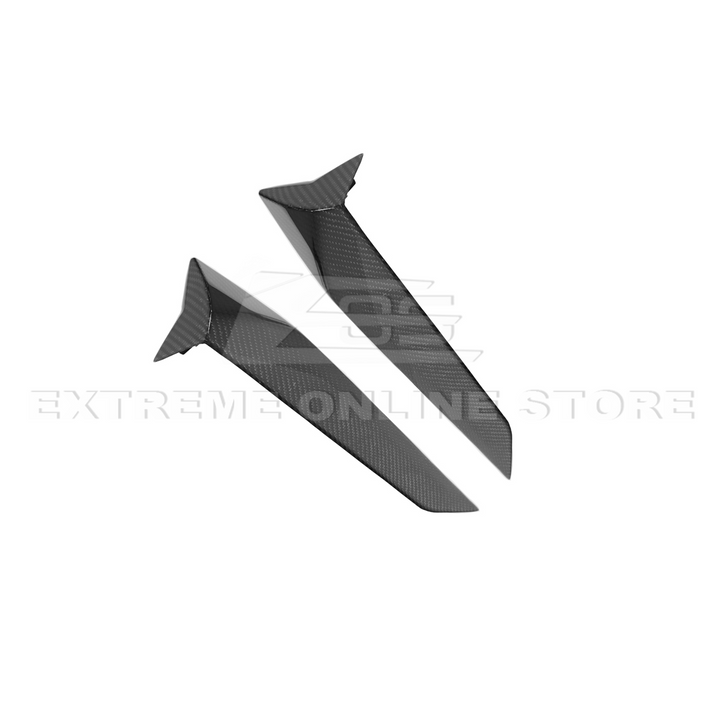 Corvette C8 DRY CARBON FIBER Replacement Side Door Garnish